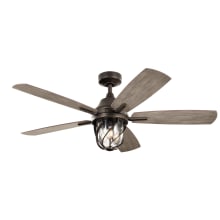 Lydra 52" 5 Blade Indoor / Outdoor LED Ceiling Fan with Wall Control