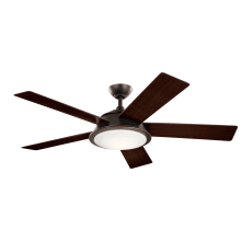 Verdi 56" 5 Blade Indoor / Outdoor LED Ceiling Fan