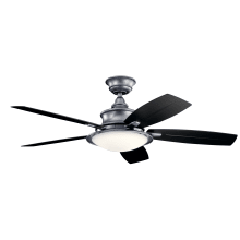 Cameron 52" 5 Blade LED Indoor / Outdoor Ceiling Fan with Remote Control Included