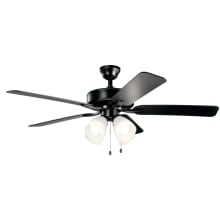 52" 5 Blade Indoor Ceiling Fan - Light Kit Included