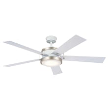 Salvo 56" 5 Blade LED Indoor Ceiling Fan with Remote Control