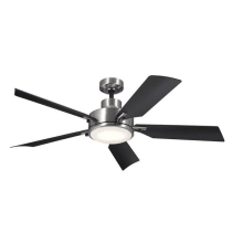 Guardian 56" 5 Blade LED Indoor Ceiling Fan with Remote Control