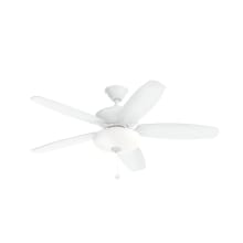 Renew Select 52" 5 Blade Indoor Ceiling Fan with LED Bowl Light Kit