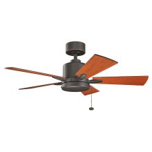 Lucian 42" 5 Blade Indoor Ceiling Fan with Blades