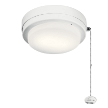 Arkwet Climates Integrated LED Light Kit with Etched Cased Opal Glass Shade