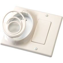 Traditional / Classic Fan Dual Gang Wall Plate Accessory