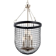 Byatt 4 Light 14" Wide Cage Pendant