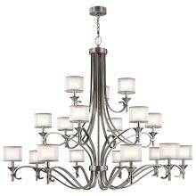 Lacey 18 Light 3 Tier Chandelier