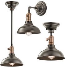 Cobson Single Light 8" Wide Convertible Mini Pendant