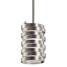 Roswell Single Light 5" Wide Cylinder Pendant