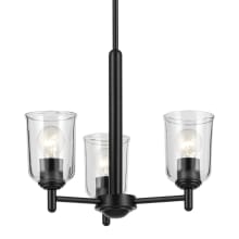 Shailene 3 Light 18" Wide Chandelier