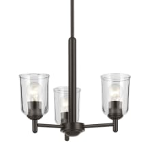 Shailene 3 Light 18" Wide Chandelier