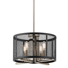 Titus 4 Light 14.25" Wide Pendant with Metal Shade