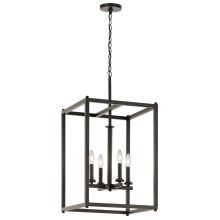 Crosby 4 Light 16" Wide Taper Candle Pendant