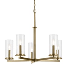 Crosby 5 Light 27" Wide Taper Candle Chandelier