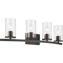 Crosby 4 Light 32" Wide Vanity Light