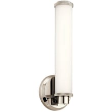 Indeco Single Light 5" Wide Integrated LED Bathroom Sconce - ADA Compliant