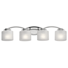 Archer 4 Light 33-1/4" Wide Bathroom Vanity Light