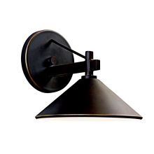 Ripley 8" Tall Outdoor Wall Sconce