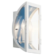 Narelle 2 Light 14" Tall Outdoor Wall Sconce