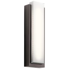 Dahlia Light 25" Tall LED Outdoor Wall Sconce - ADA Compliant