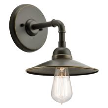 Westington 1 Light 10" Wide Wall Sconce with Metal Shade