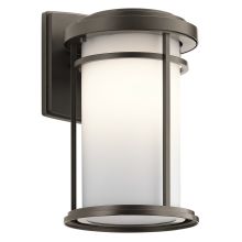 Toman Single Light 14" Tall Outdoor Wall Sconce