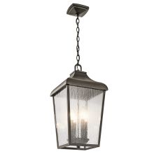 Forestdale 4 Light 10" Wide Outdoor Taper Candle Mini Pendant