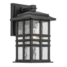 Beacon Square 12" Tall Outdoor Wall Sconce
