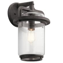 Andover Single Light 17-1/4" Tall Outdoor Wall Sconce