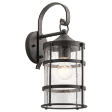 Mill Lane Single Light 16" Tall Outdoor Wall Sconce