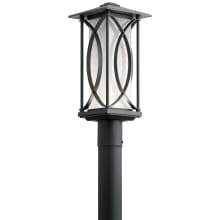 Ashbern Single Light 19" Tall Integrated LED Outdoor Single Head Post Light