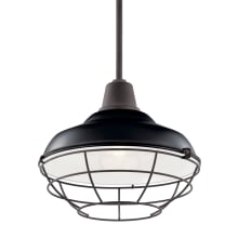 Pier 13" Wide Single Pendant / Semi-Flush Ceiling Fixture