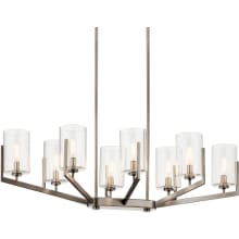 Nye 8 Light 37" Wide Linear Chandelier