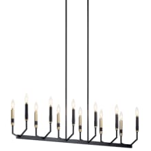 Armand 12 Light 43" Wide Taper Candle Chandelier