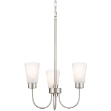 Erma 3 Light 18" Wide Chandelier