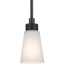 Erma 5" Wide Mini Pendant with Opal Glass Shade