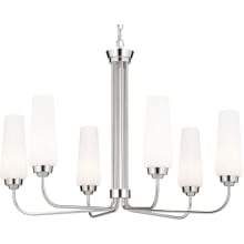 Truby 6 Light 30" Wide Chandelier