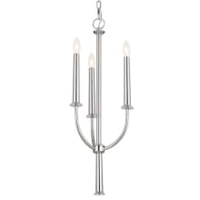 Florence 3 Light 11" Wide Taper Candle Style Chandelier