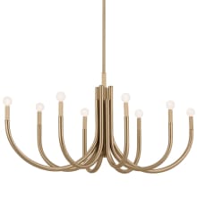 Odensa 8 Light 21" Wide Candle Style Chandelier