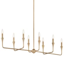 Alvaro 8 Light 46" Wide Taper Candle Style Chandelier