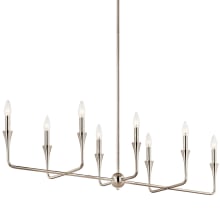 Alvaro 8 Light 46" Wide Taper Candle Style Chandelier