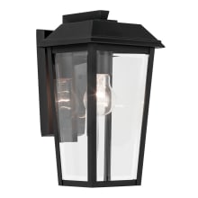 Mathus 13" Tall Wall Sconce with Beveled Glass Shade