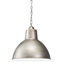 Missoula Single Light 14" Wide Pendant with Metal Shade