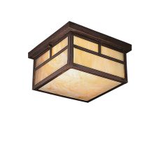 2 Light Outdoor Ceiling Fixture from the La Mesa Collection