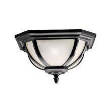 2 Light Outdoor Ceiling Fixture from the Salisbury Collection