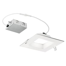LED Canless Recessed Light 6" Square Recessed Trim - IC Rated - 2700K