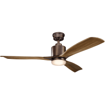 Ridley II 52" LED Indoor Ceiling Fan with Wall Control