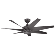 Lehr II 54" Indoor / Outdoor Ceiling Fan with Blades and Remote Control