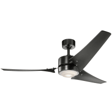 Rana 60" LED Outdoor Ceiling Fan with Wall Control